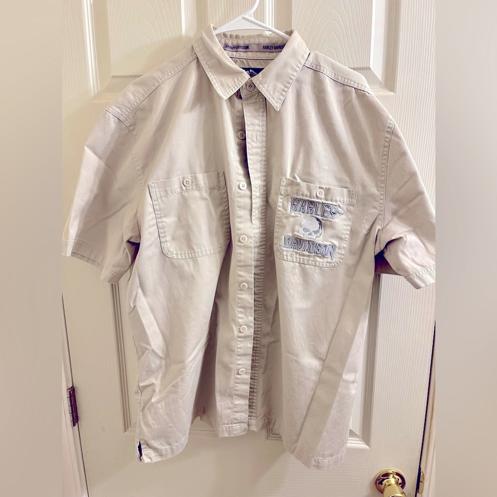 Harley Davidson button down